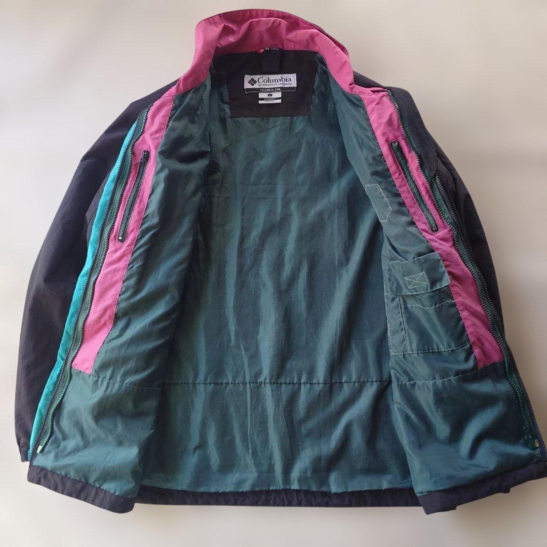 90s COLUMBIA nylon jacket L