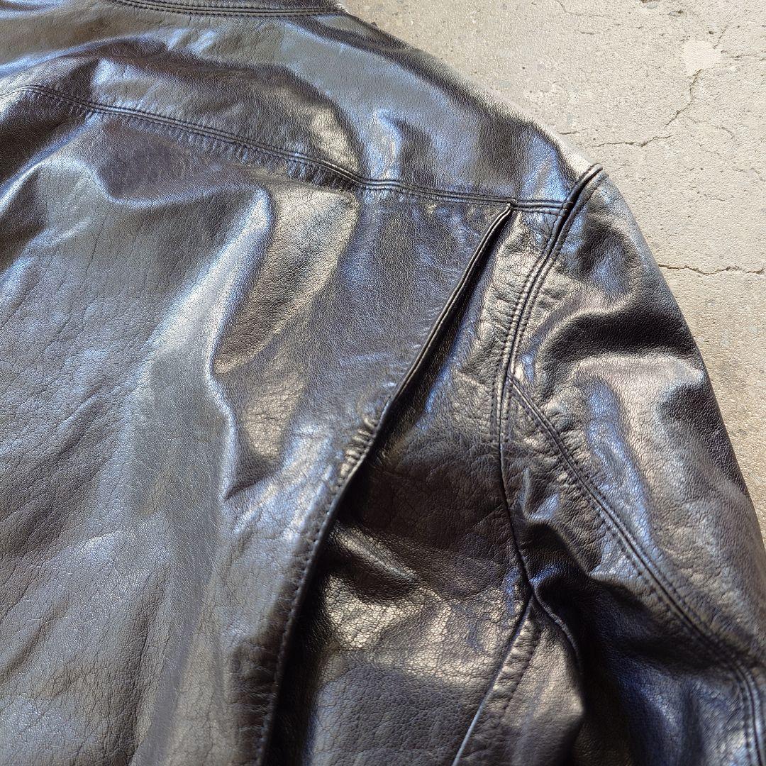 Bananarepublic leather single riders xl バナナ・リパブリック　バッファロー　レザージャケット　シングルライダース　XL