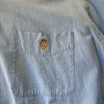画像をギャラリービューアに読み込む, Lauren ralphlauren chambray shirts ローレンラルフローレン　シャンブレーシャツ　M
