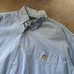 画像をギャラリービューアに読み込む, Lauren ralphlauren chambray shirts ローレンラルフローレン　シャンブレーシャツ　M
