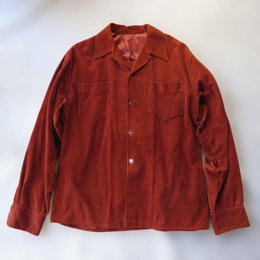 50s coed open collar shirts jacket