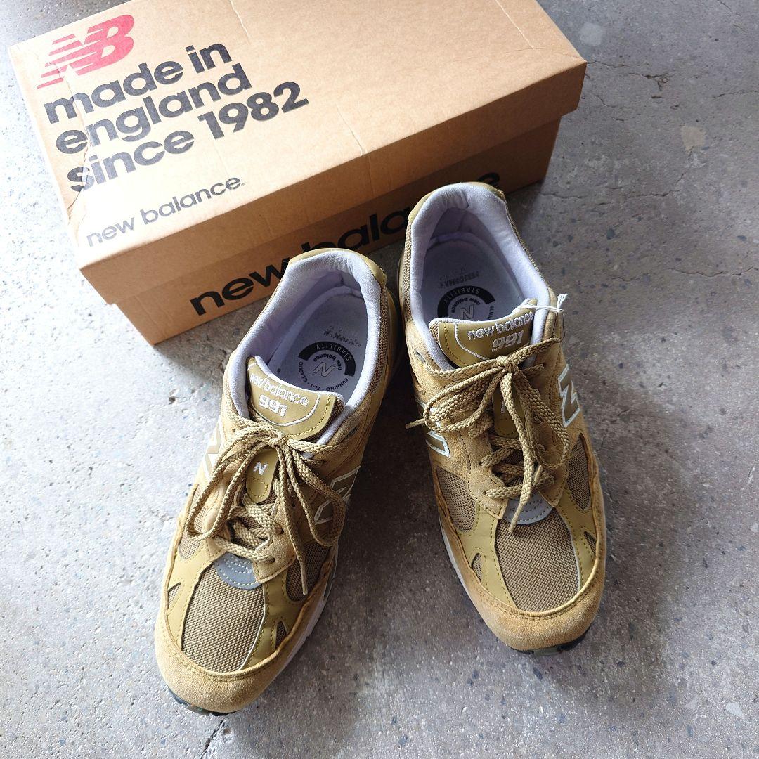 Newbalance 991GGW Made in England ニューバランス　イギリス製　10インチ　28cm 箱付き