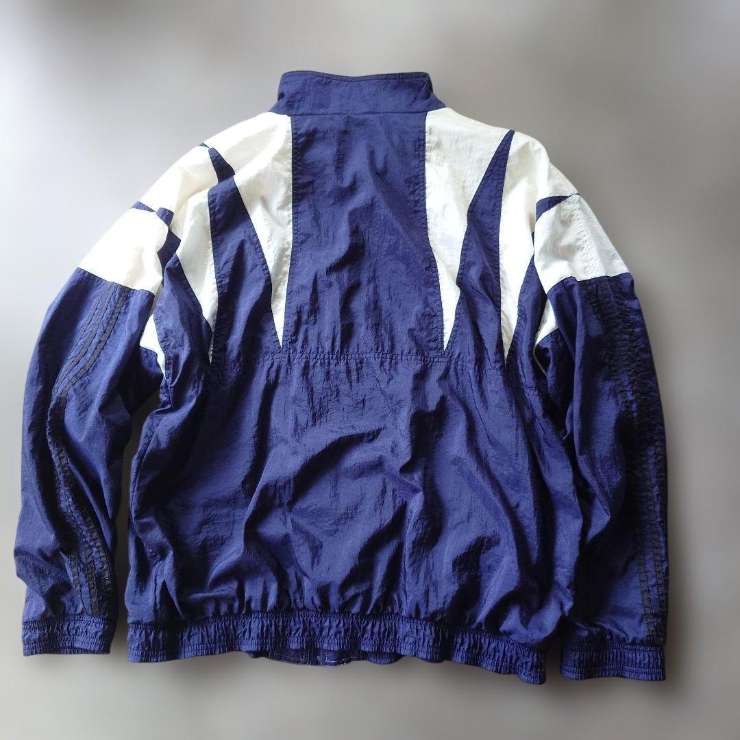 90s EURO ADIDAS nylon jacket L