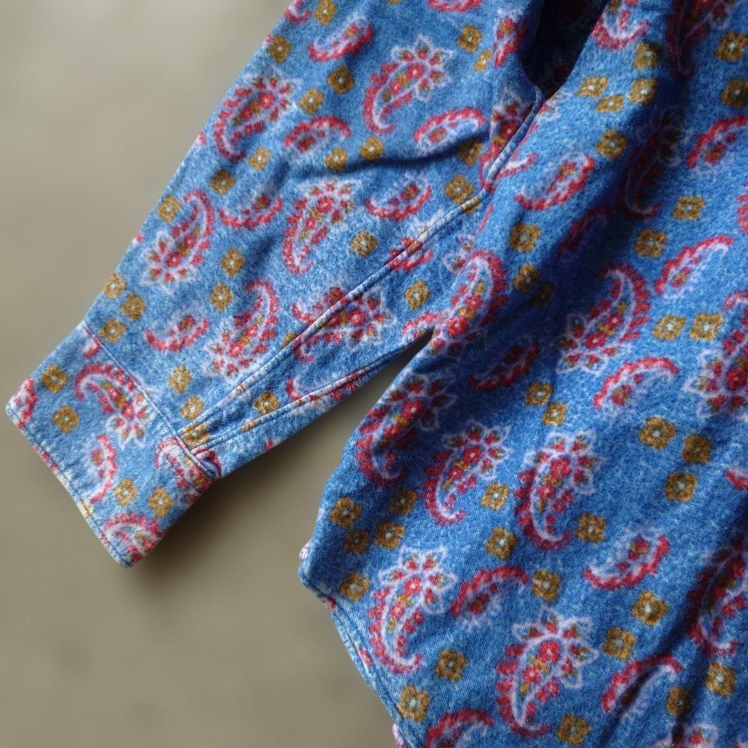 Comme des garson S.A made in FRANCE print nel shirts S