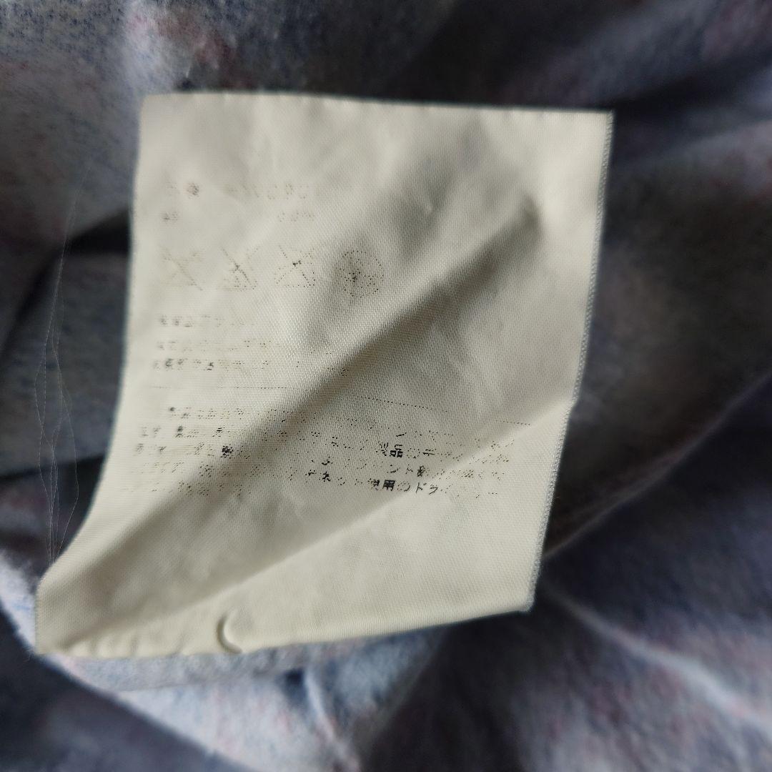 Comme des garson S.A made in FRANCE print nel shirts S