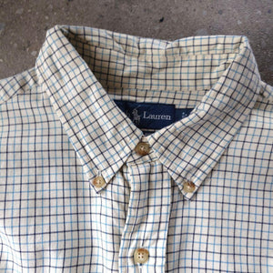 Poloralphlauren check shirts  customfit L ポロラルフローレン　ボタンダウンチエックシャツ　L カスタムフィット　L