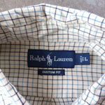画像をギャラリービューアに読み込む, Poloralphlauren check shirts  customfit L ポロラルフローレン　ボタンダウンチエックシャツ　L カスタムフィット　L
