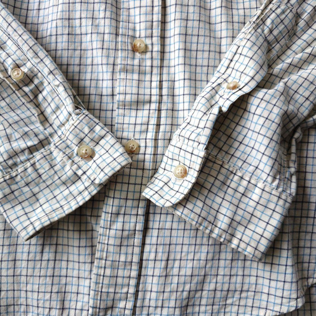 Poloralphlauren check shirts  customfit L ポロラルフローレン　ボタンダウンチエックシャツ　L カスタムフィット　L