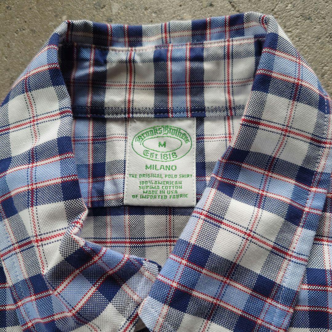 BrooksBrothers MILANO Made in USA shirts M