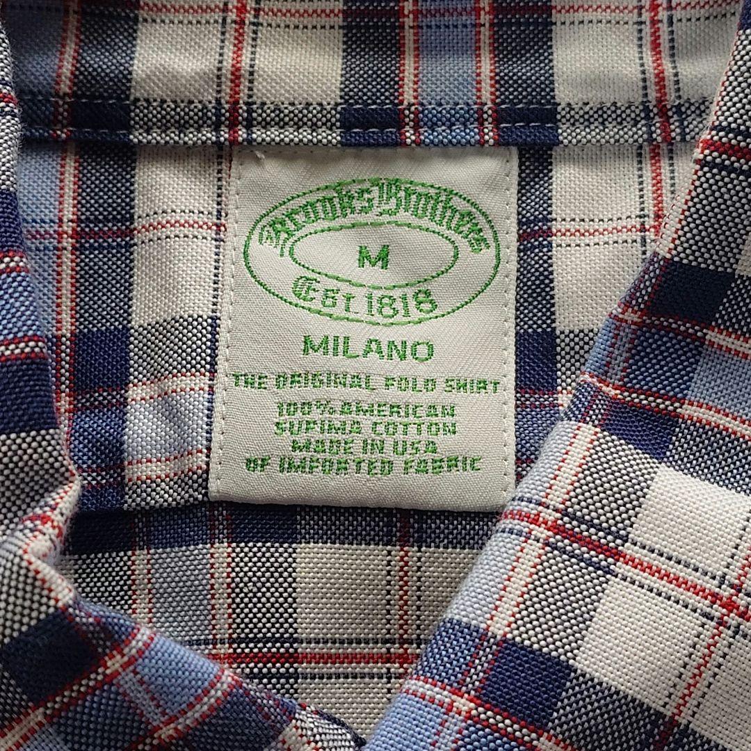 BrooksBrothers MILANO Made in USA shirts M