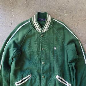 POLO RALPHLAUREN sweat studium jacket M 　ポロラルフローレン　スウエット　スタジャン
