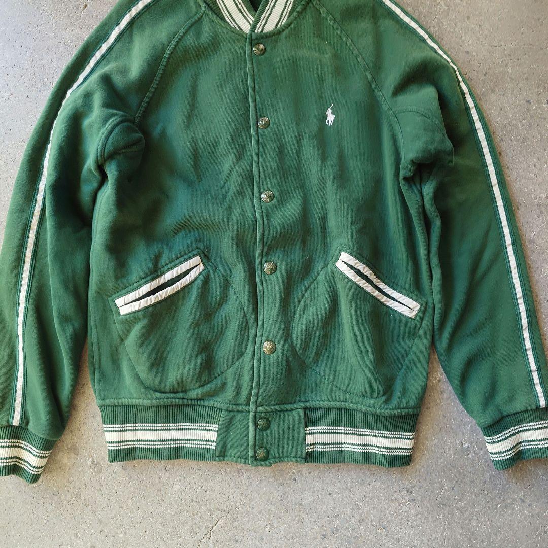 POLO RALPHLAUREN sweat studium jacket M 　ポロラルフローレン　スウエット　スタジャン
