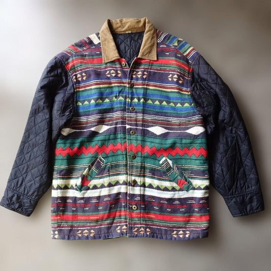 used azetec quilting jacket