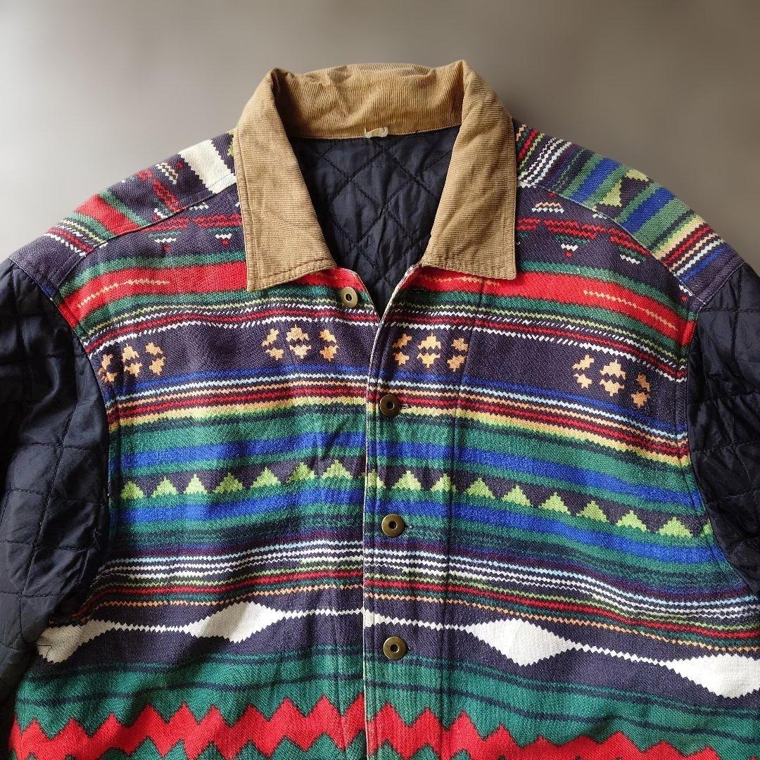 used azetec quilting jacket