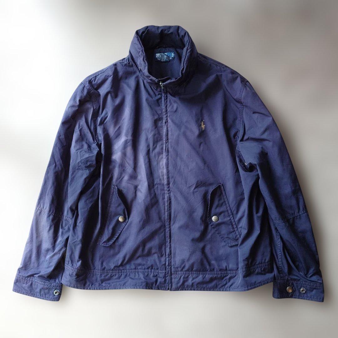 90s poloralphlauren swing top XL navy