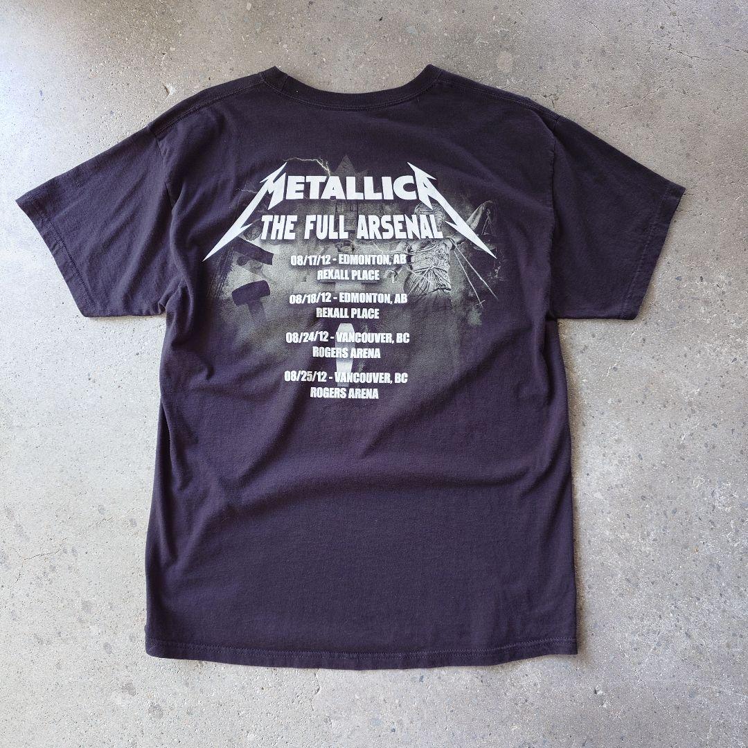 METALLICA 2008 tour tee L