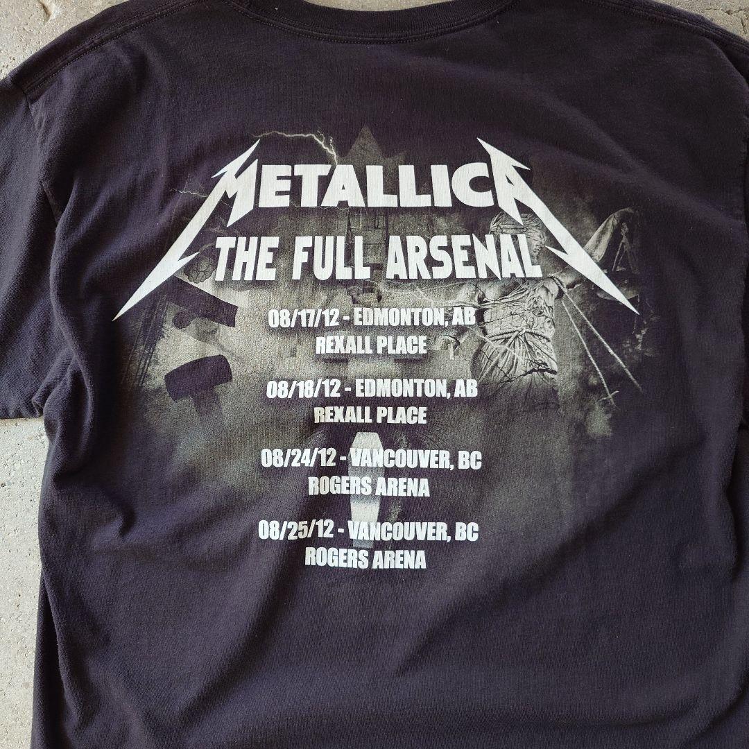 METALLICA 2008 tour tee L
