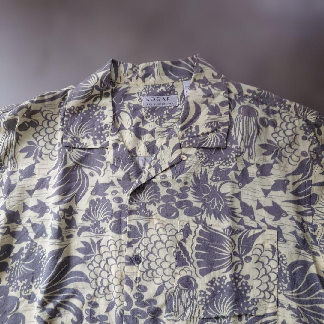 BOGALI italy aloha shirts M