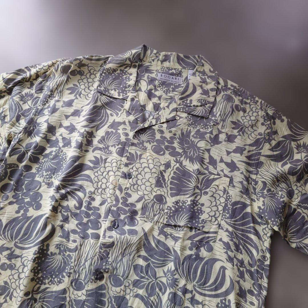 BOGALI italy aloha shirts M