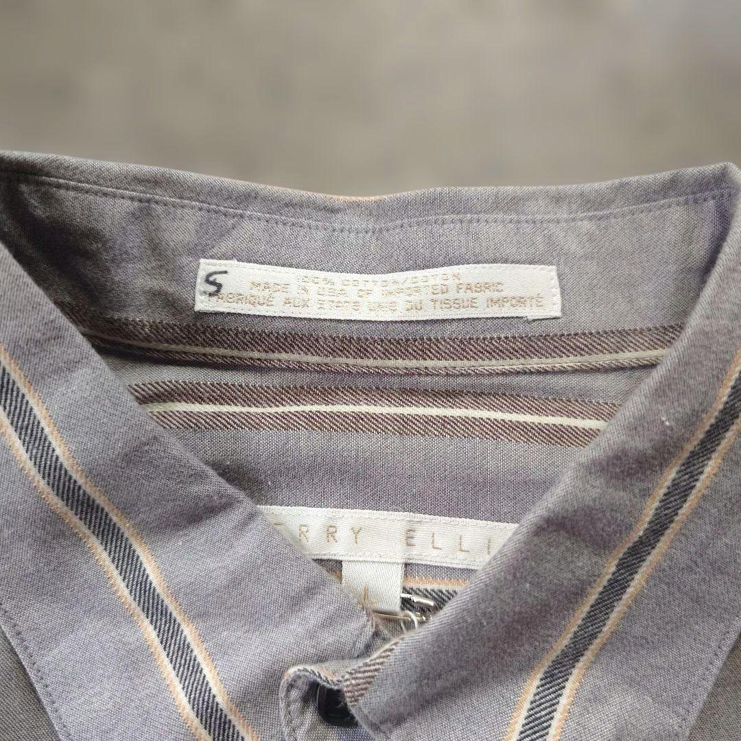 PERRYELLIS stripe sjirts L