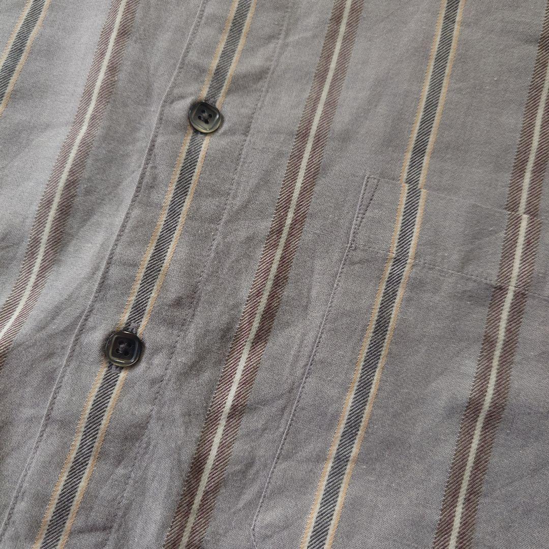 PERRYELLIS stripe sjirts L
