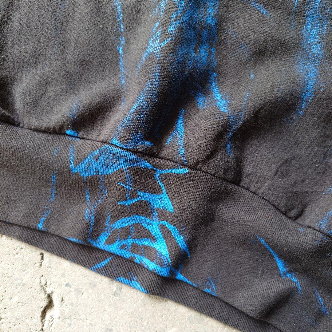 Fruits of the loom wolf flockeyprint sweat XL
