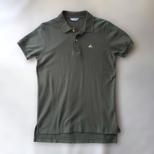 Brooksbrothers golden fleece polo green M made in USA