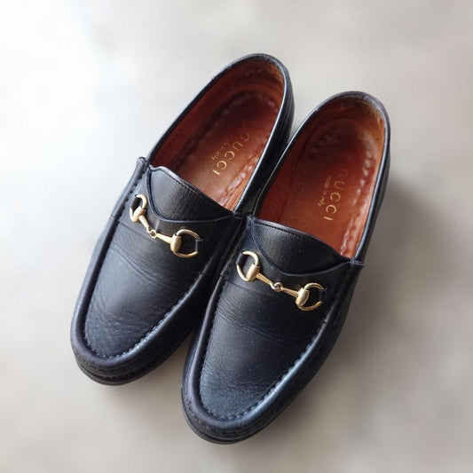 OLD GUCCI Horse bit loffer 7inch