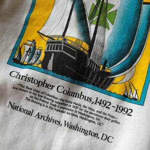 90s fruit of loom women sweat columbus S