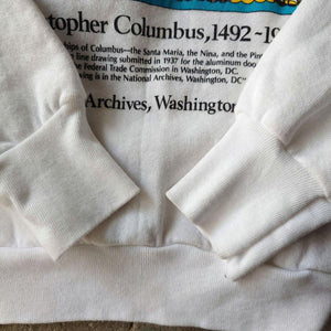 90s fruit of loom women sweat columbus S