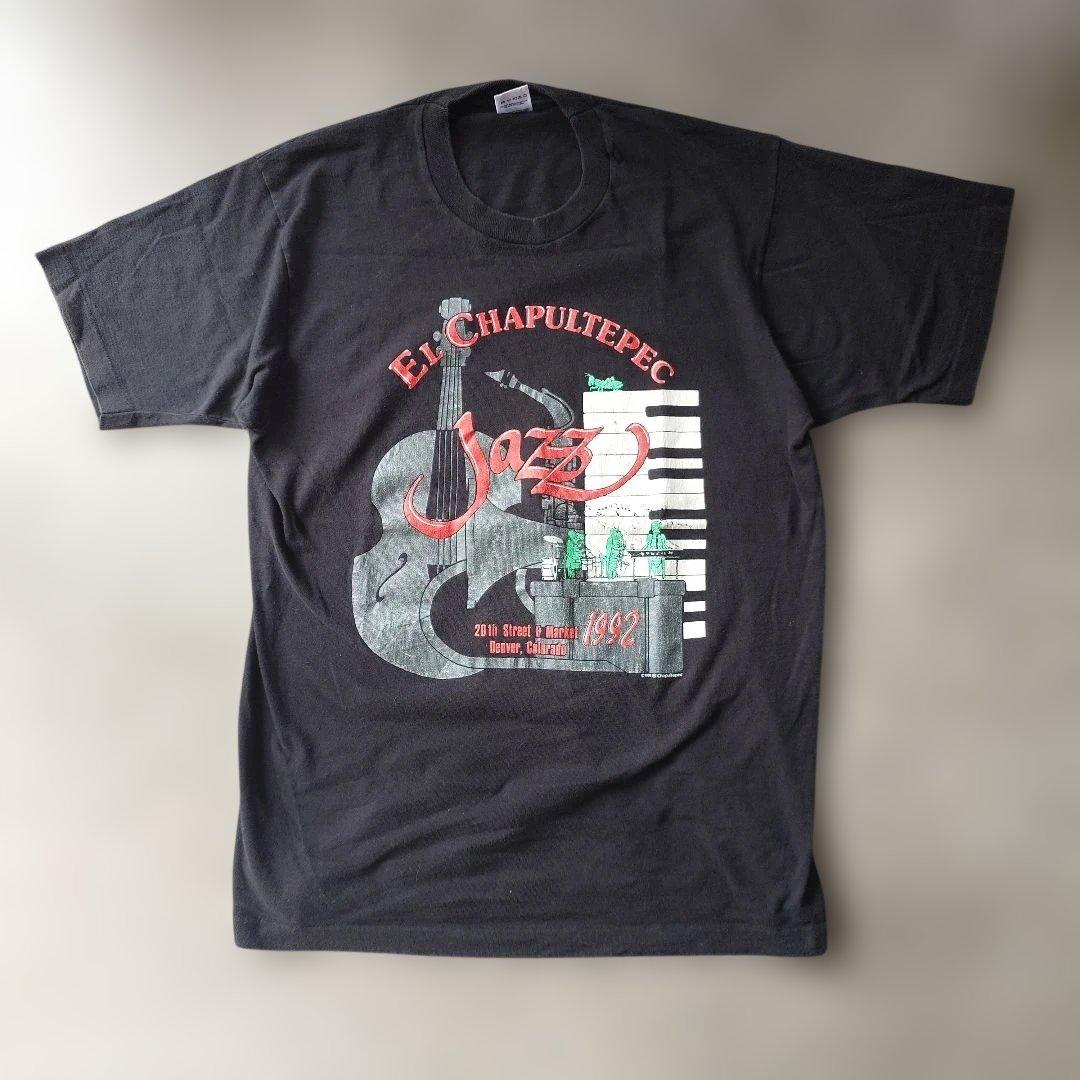 1992 JAZZ tee L fruits of the loom single