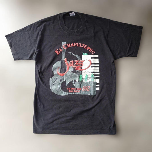 1992 JAZZ tee L fruits of the loom single