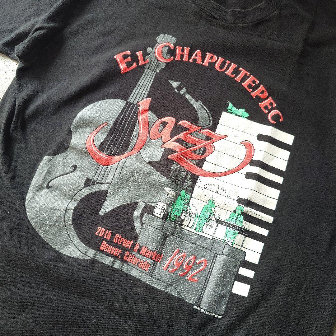 1992 JAZZ tee L fruits of the loom single