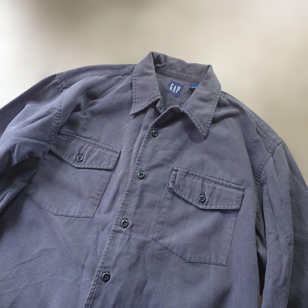 90s OLD GAP work cover all shirts M