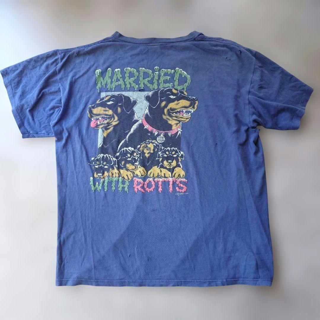 TOPDAWG faded Damage tee XL