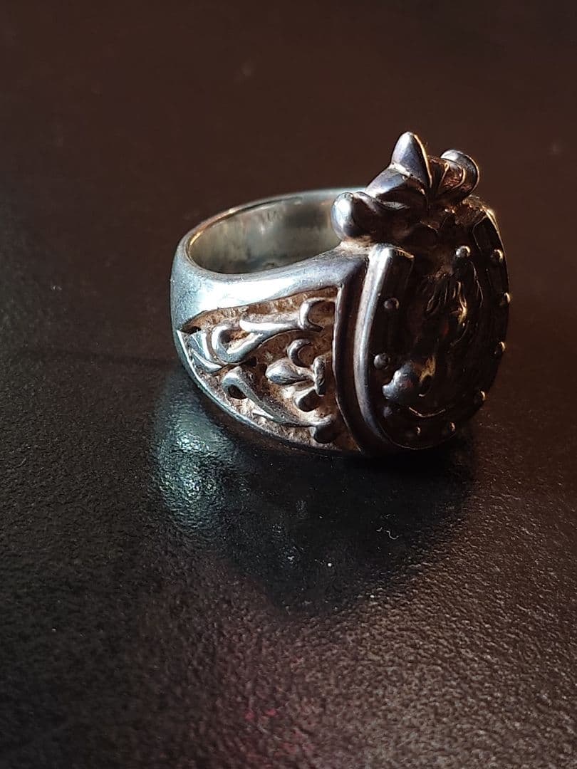 Antique silver Horse ring ＃14