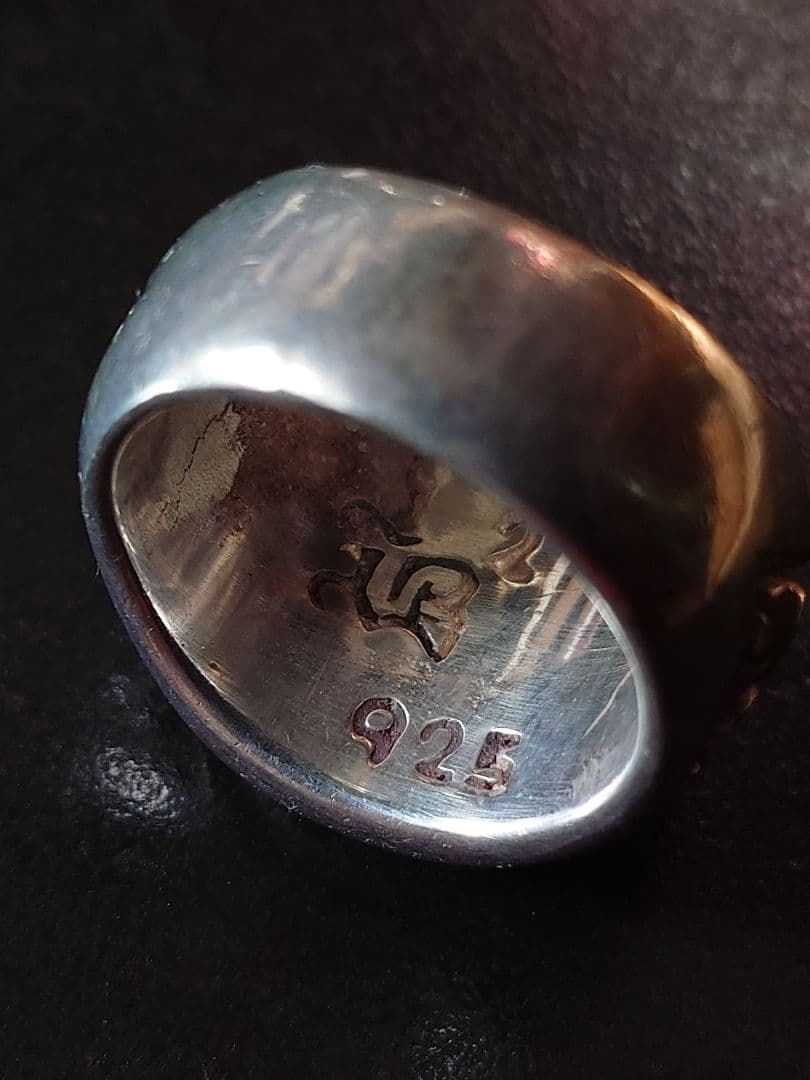 Antique silver Horse ring ＃14