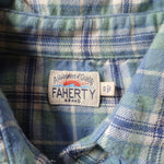 画像をギャラリービューアに読み込む, FAHERTY BRAND ファリティブランド　ネルシャツ　オーガニックコットン
