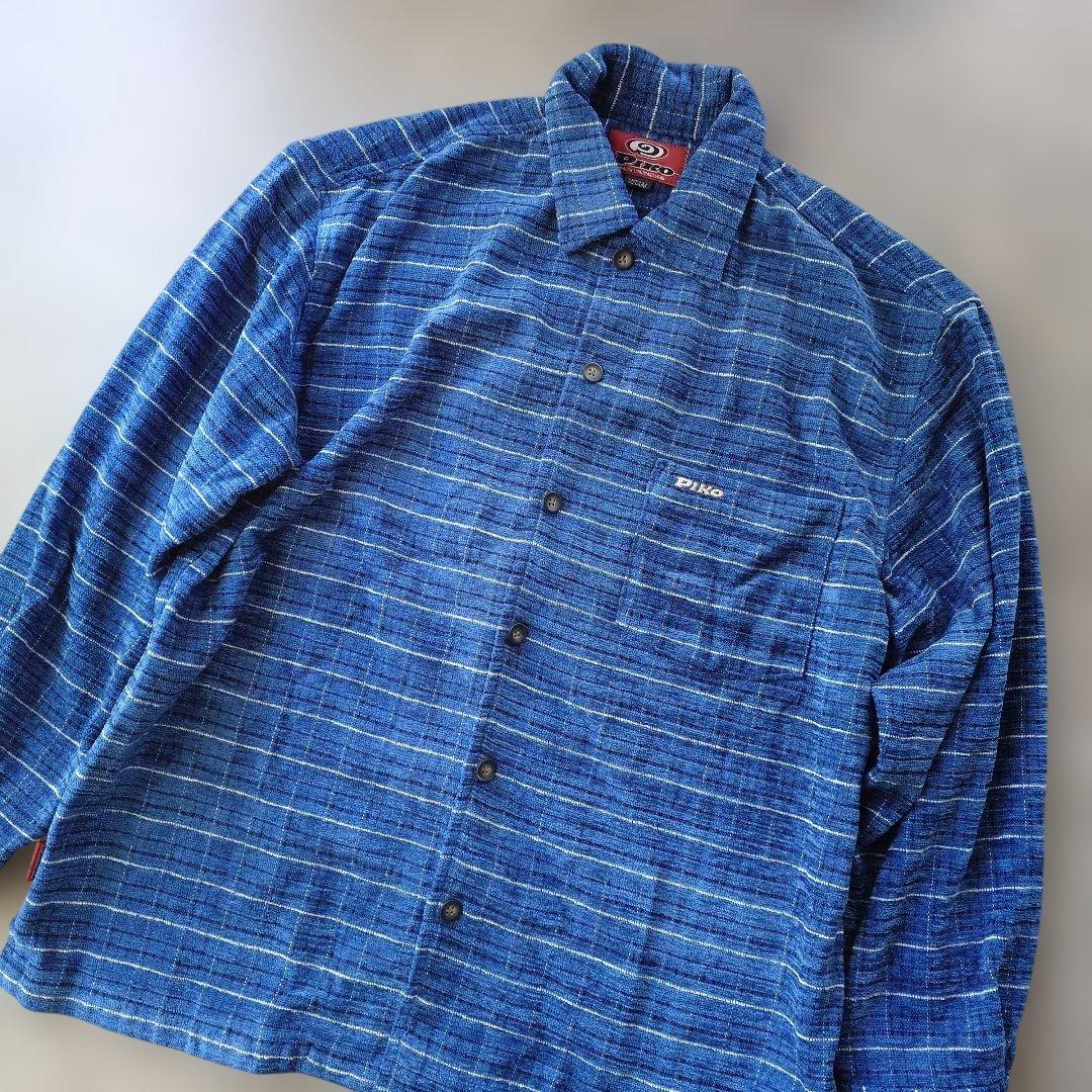 90s PIKO boad shirts M