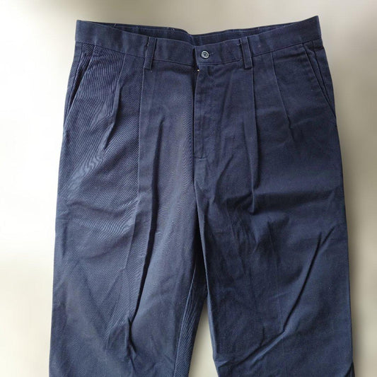 DOCKERS navy chino W36 L32