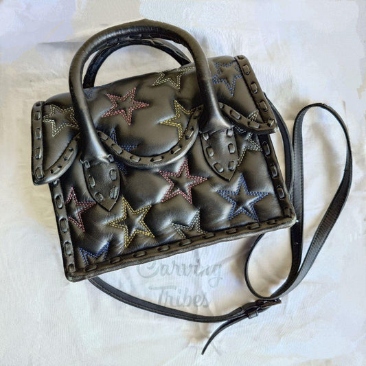 carving tribes stra leather shoulder bag カービングトライブス　スターレザーショルダーバッグ