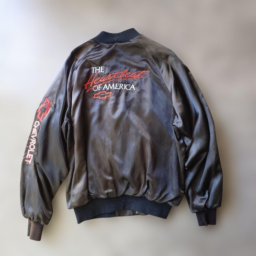 CHEVOROLET satin jacket
