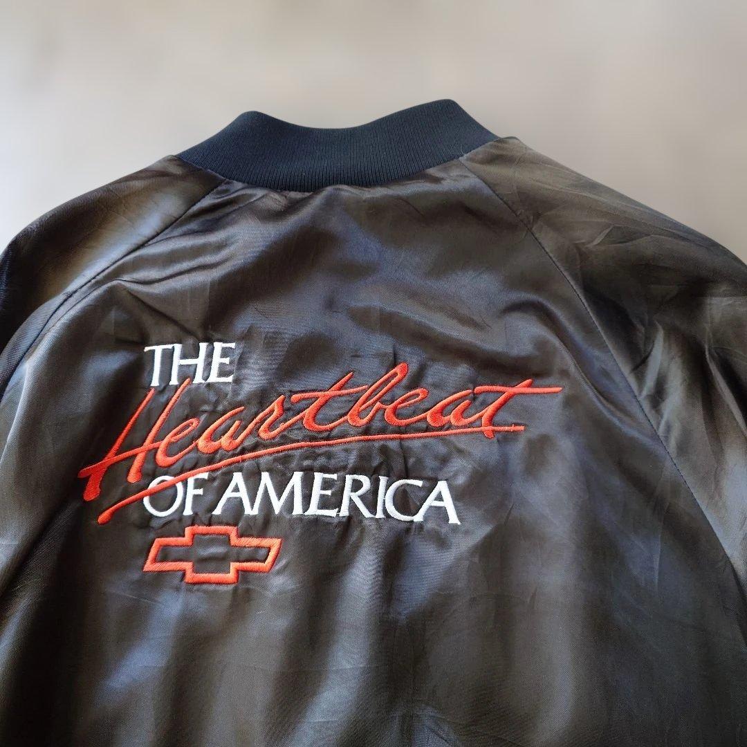 CHEVOROLET satin jacket