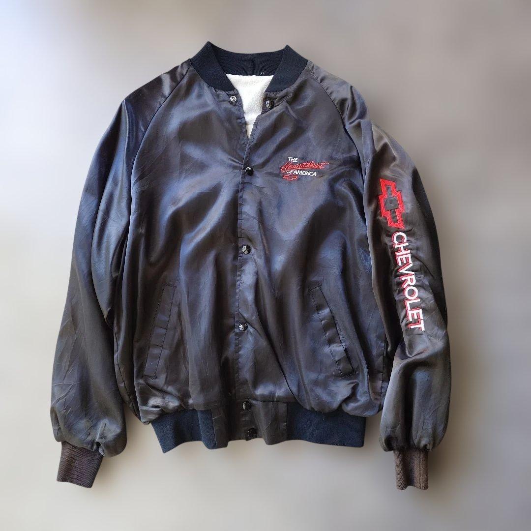 CHEVOROLET satin jacket