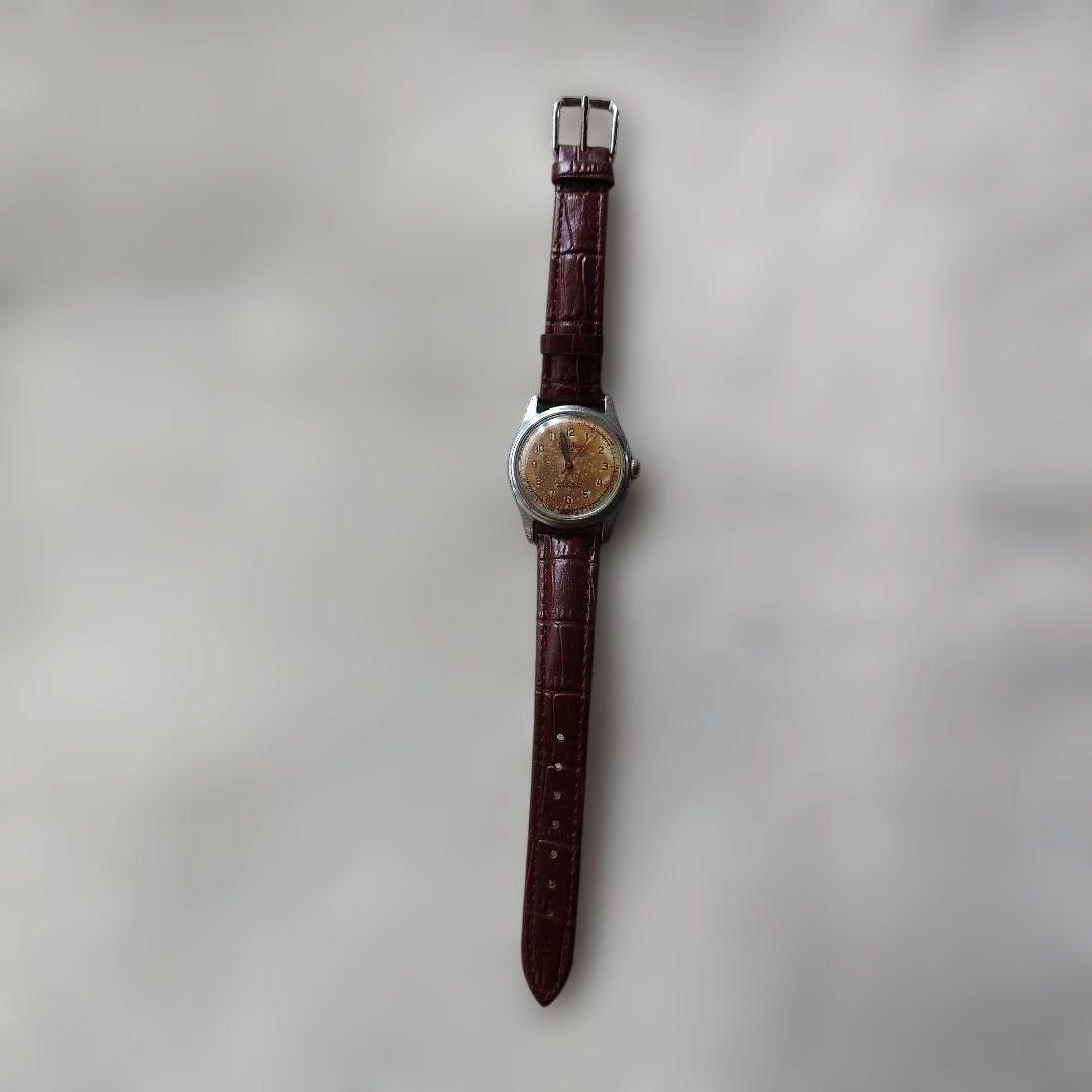 Landau 1950 antique watch 17jewels newyork patina