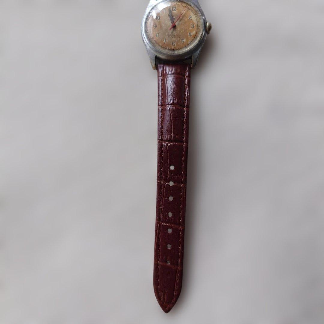 Landau 1950 antique watch 17jewels newyork patina