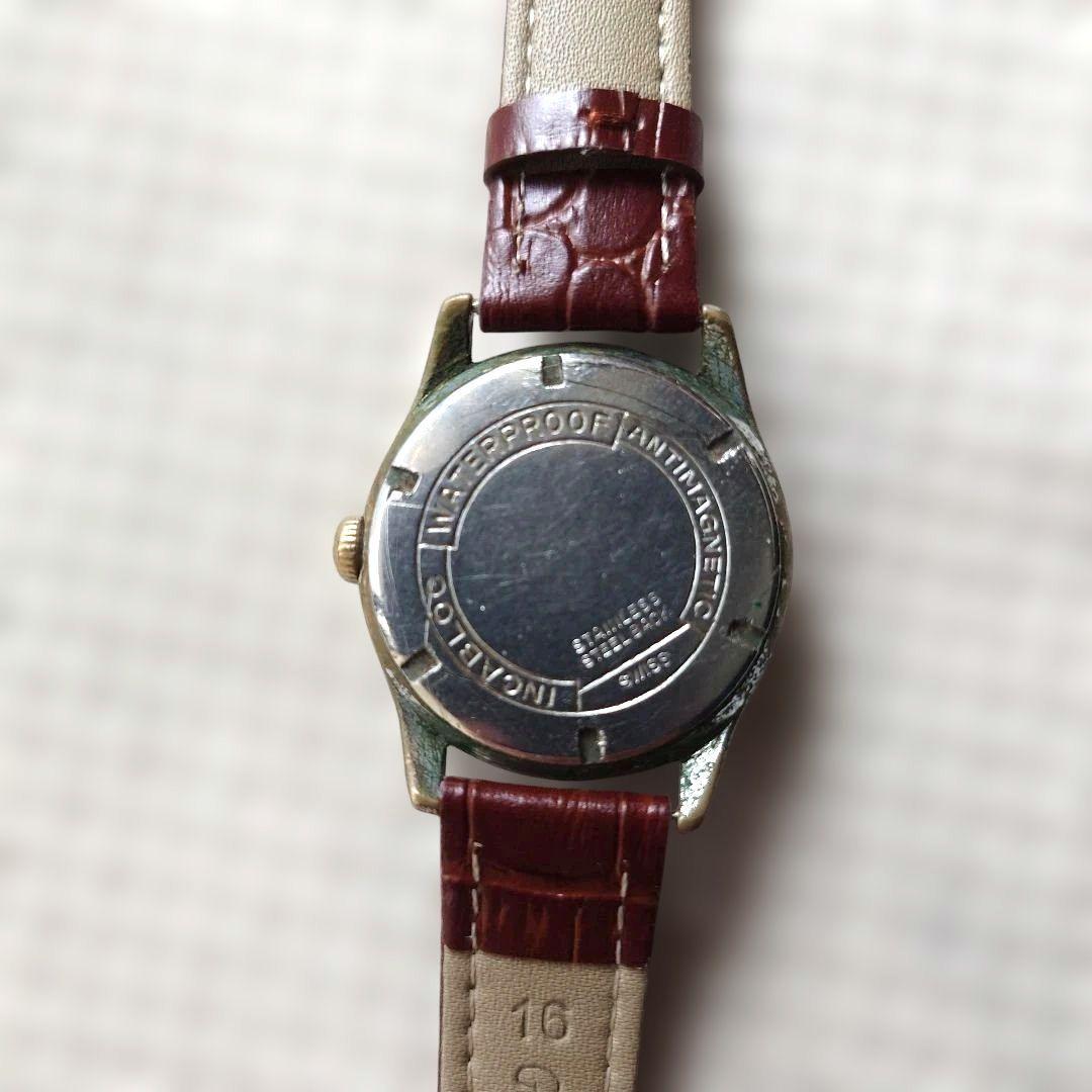 Landau 1950 antique watch 17jewels newyork patina