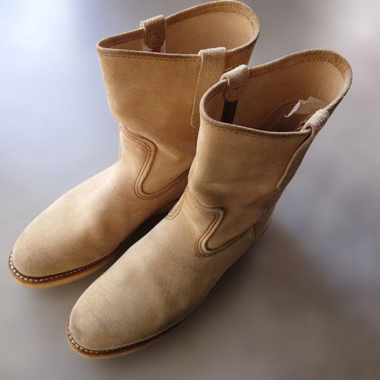 REDWING 8168 suede pecos boots 91/2 U
