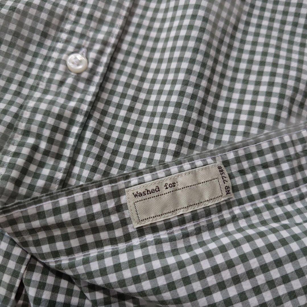 JCREW BD ghungum check shirts green L