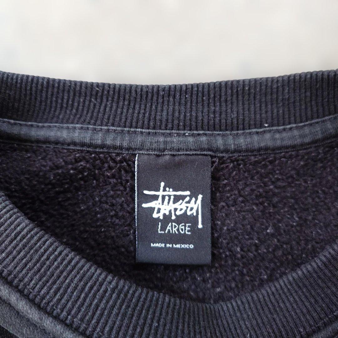 stussy logo sweat L
